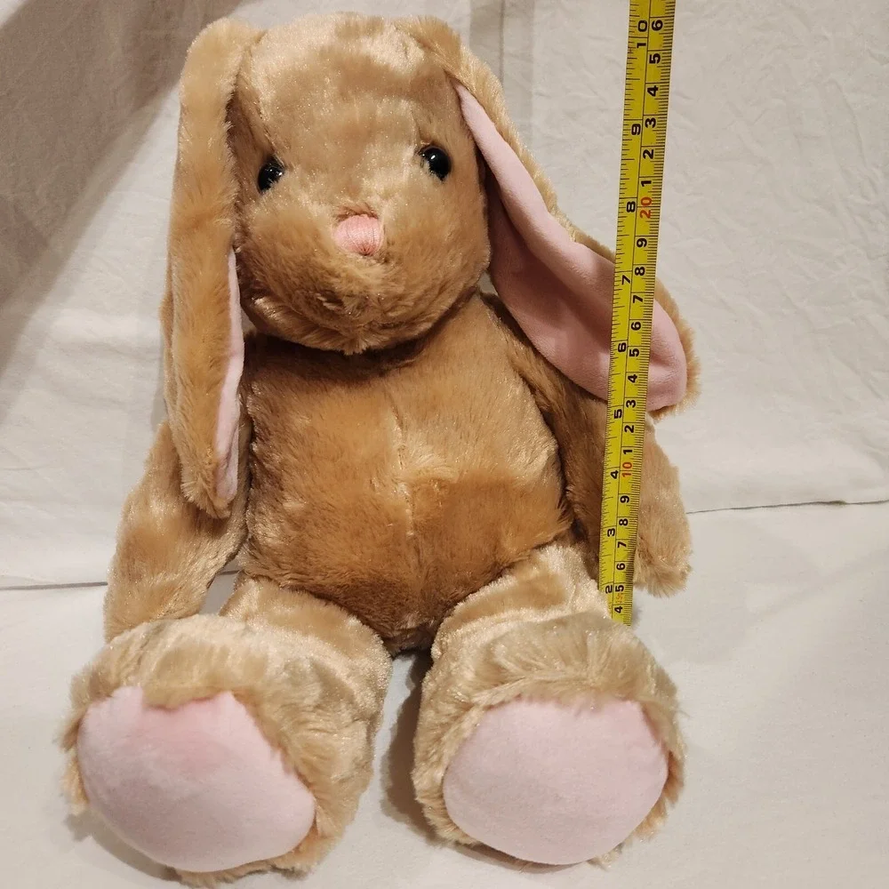 Build-A-Bear Pawlette Bunny Tan Easter Rabbit Plush Stuffed Animal No Sound Box